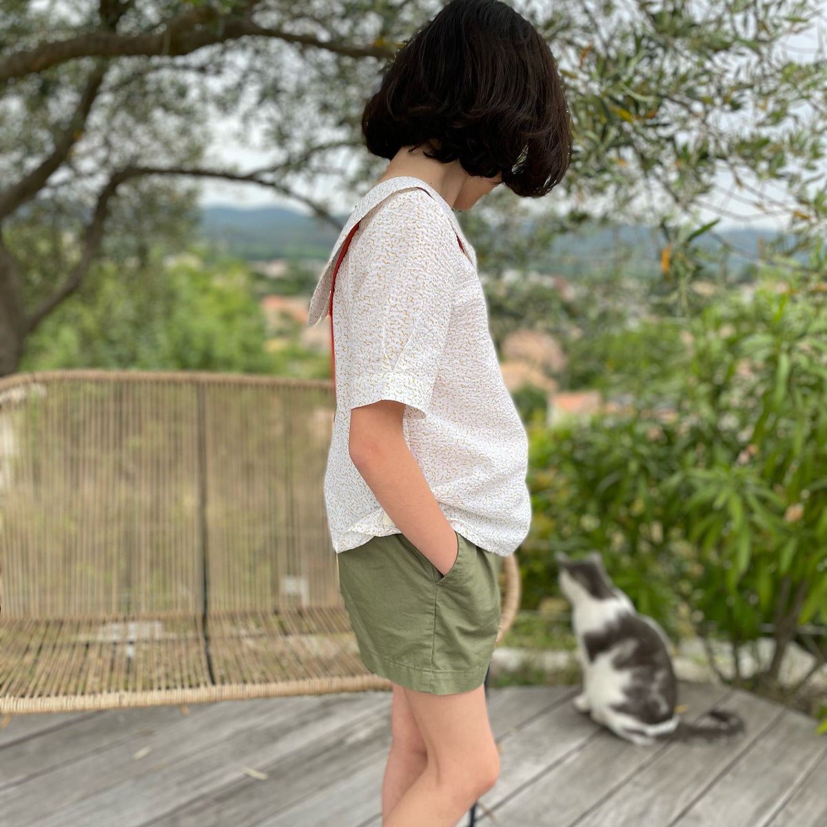 Blouse/Chemisier/Robe Cho Enfant 4-14 ans (Patron de couture)