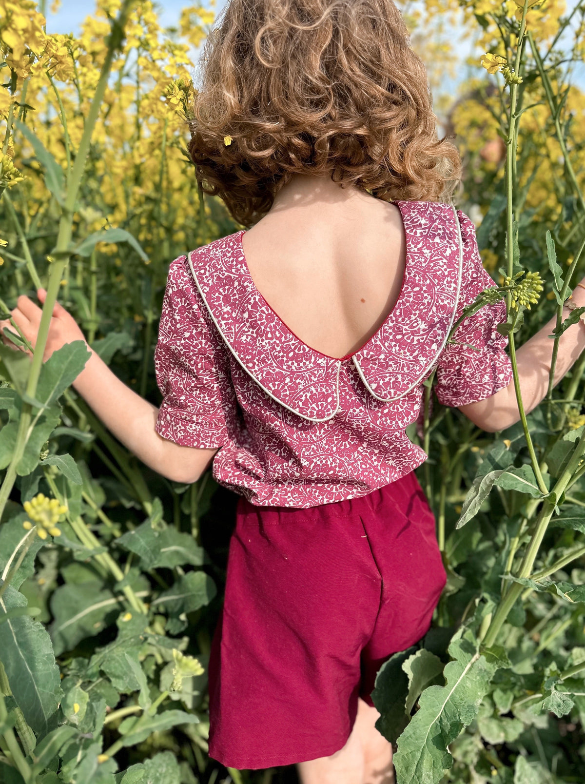 Blouse/Chemisier/Robe Cho Enfant 4-14 ans (Patron de couture)