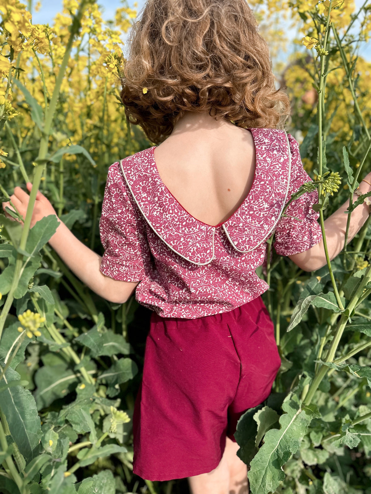 Blouse/robe Cho DUO Femme & Enfant (Patron de couture PDF)
