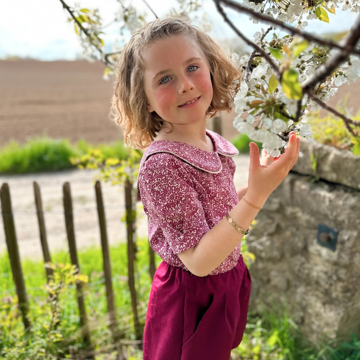 Blouse/Chemisier/Robe Cho Enfant 4-14 ans (Patron de couture)