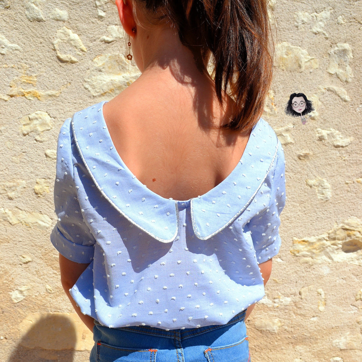 Blouse/Chemisier/Robe Cho Enfant 4-14 ans (Patron de couture)