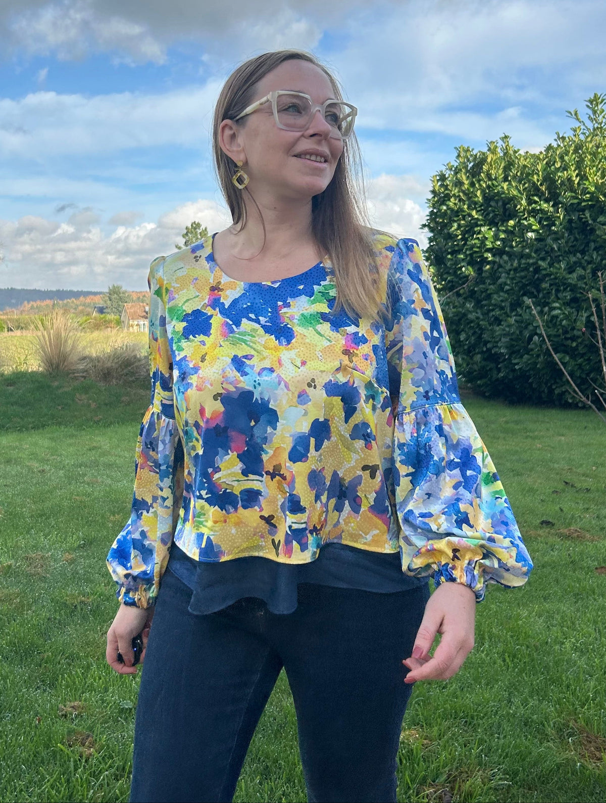 Blouse / Robe Azurée Femme 32-52 (Patron de couture)