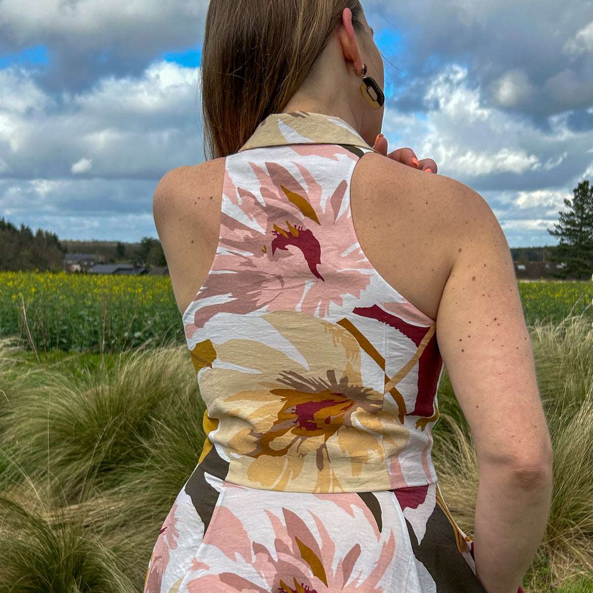 Robe / Jupe / Crop-Top Kallima Femme 34-50 (Patron de couture)