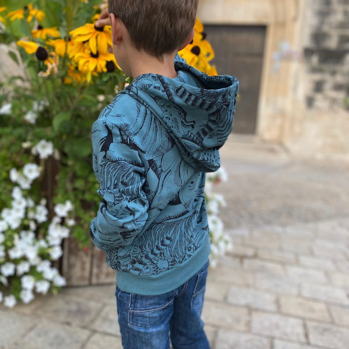 Sweat Mackaon Enfant / Junior 3-15 ans (Patron  de couture)