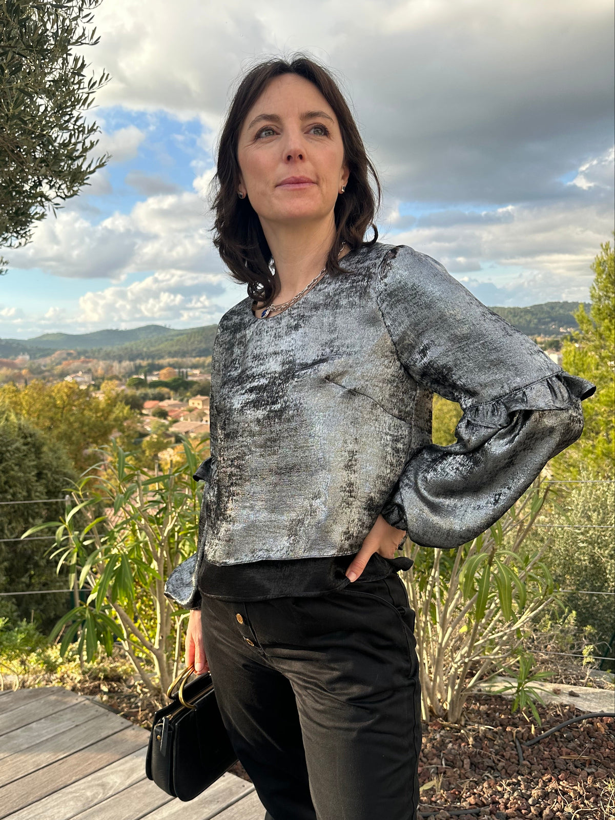 Blouse / Robe Azurée Femme 32-52 (Patron de couture)