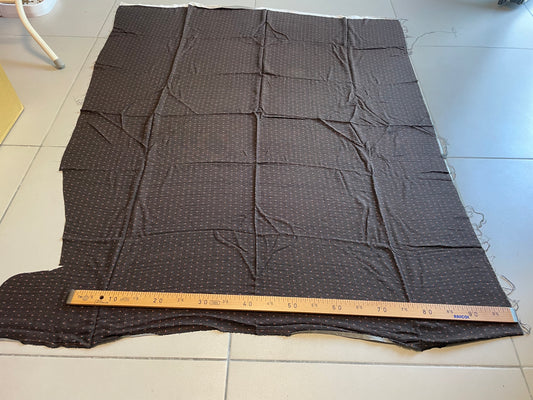 Coupon Twill de viscose Amada Madame Iris - 1 m