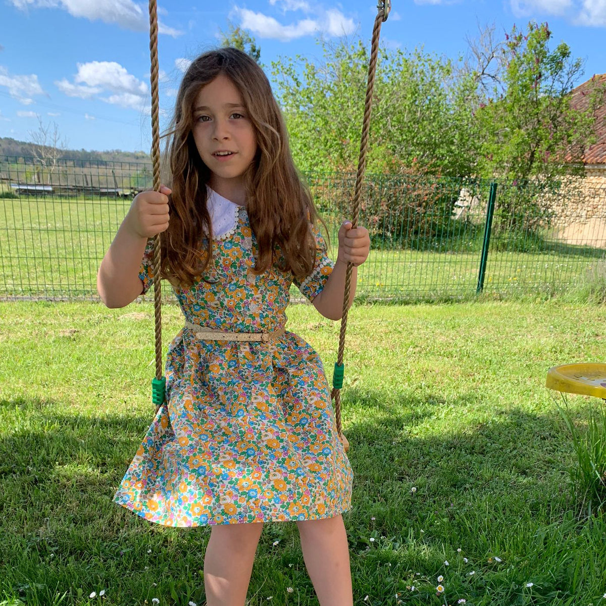 Blouse/Chemisier/Robe Cho Enfant 4-14 ans (Patron de couture)