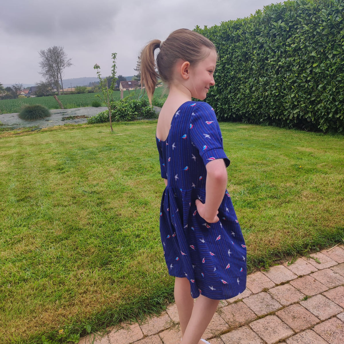 Blouse/robe Cho DUO Femme & Enfant (Patron de couture PDF)