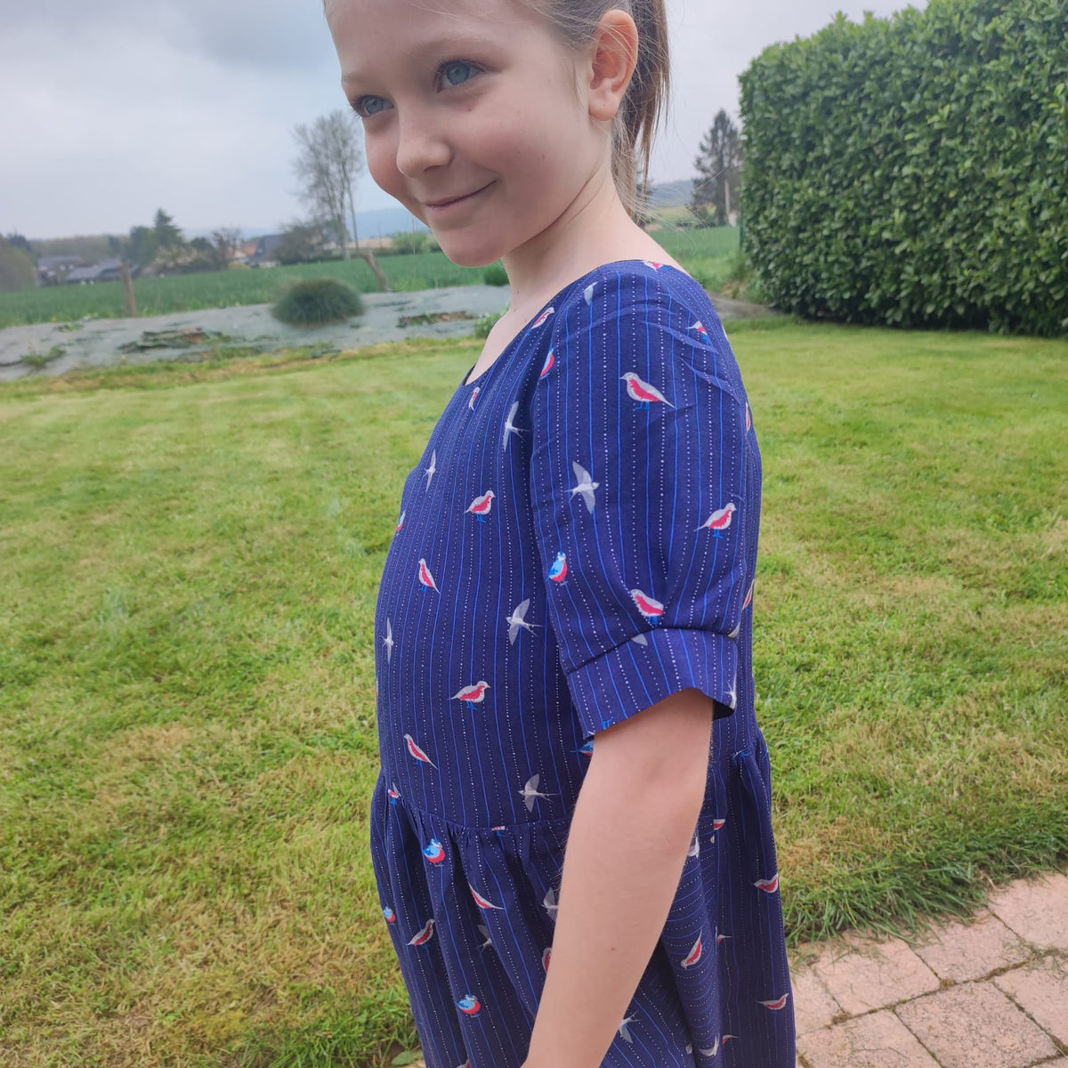Blouse/robe Cho DUO Femme & Enfant (Patron de couture PDF)