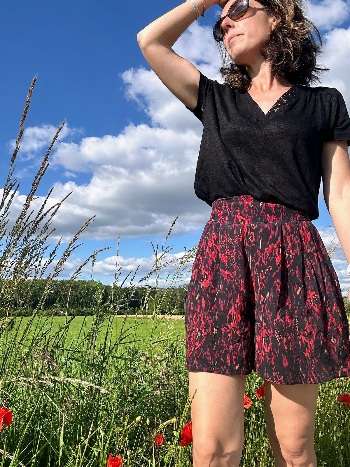 Pantalon / Jupe culotte / short Andromède Femme 32-52 (Patron de couture)