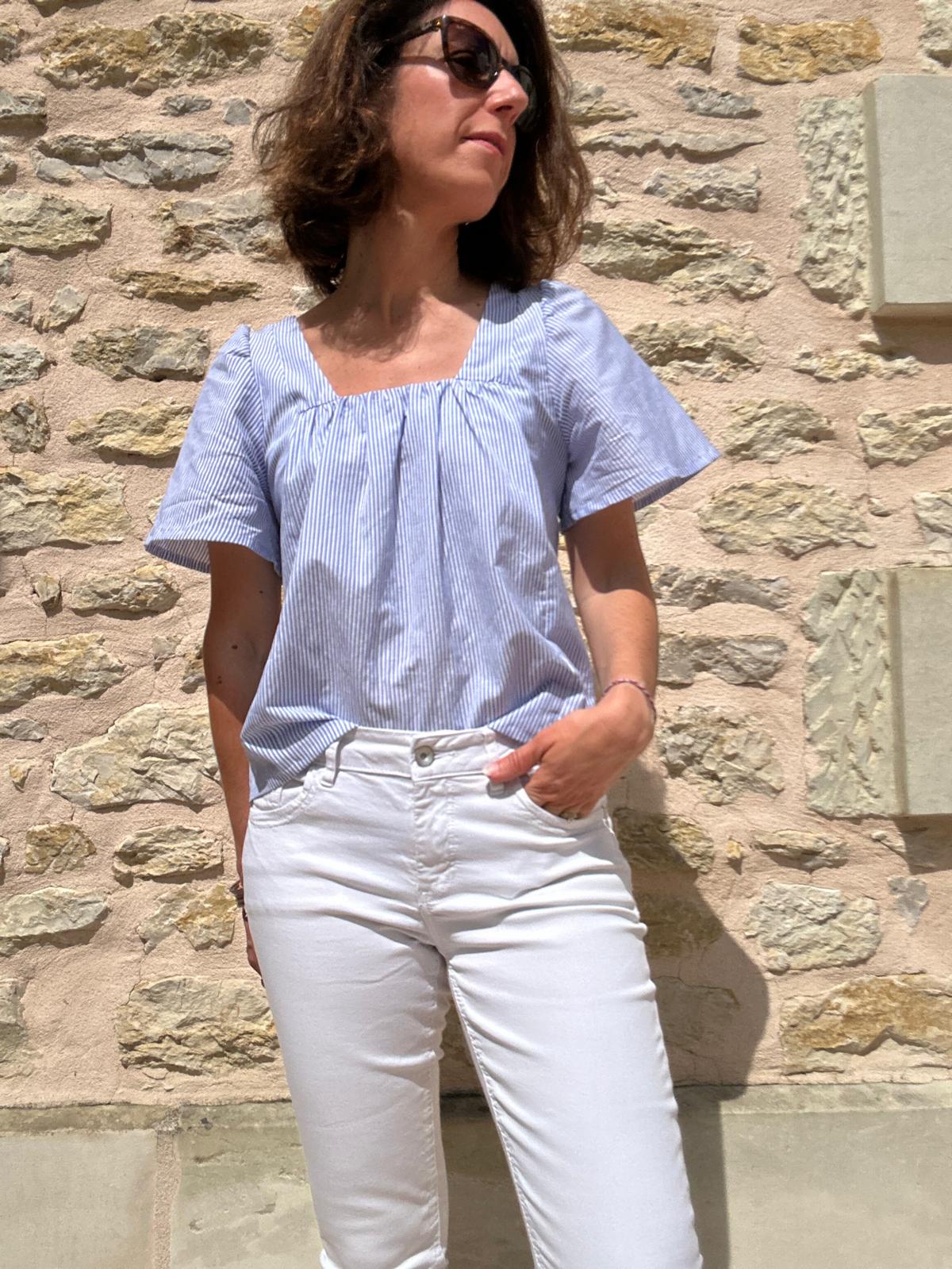 Blouse / Robe Grisette Femme 32-52 (Patron de couture)