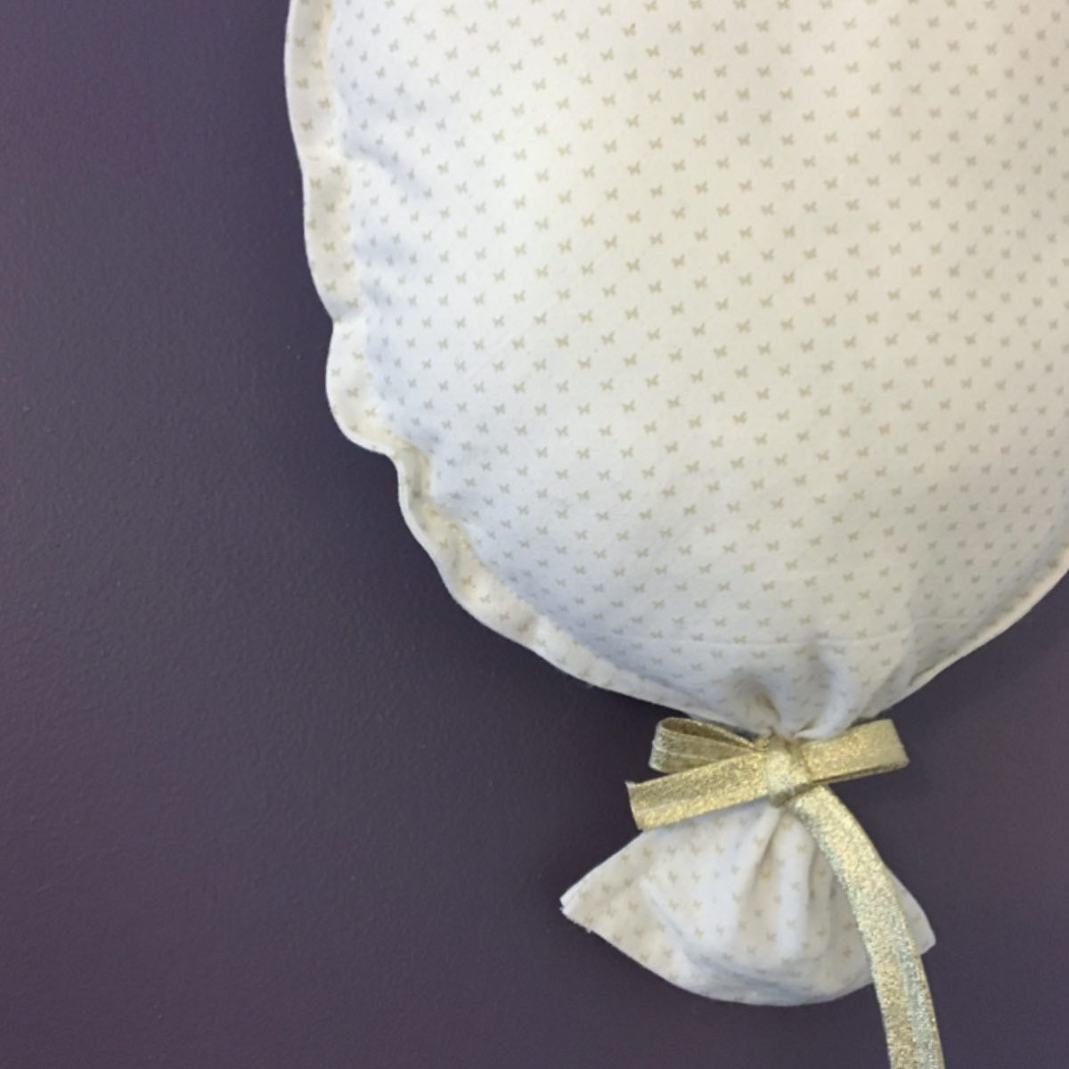 Ballon déco en tissu (tutoriel patron de couture)