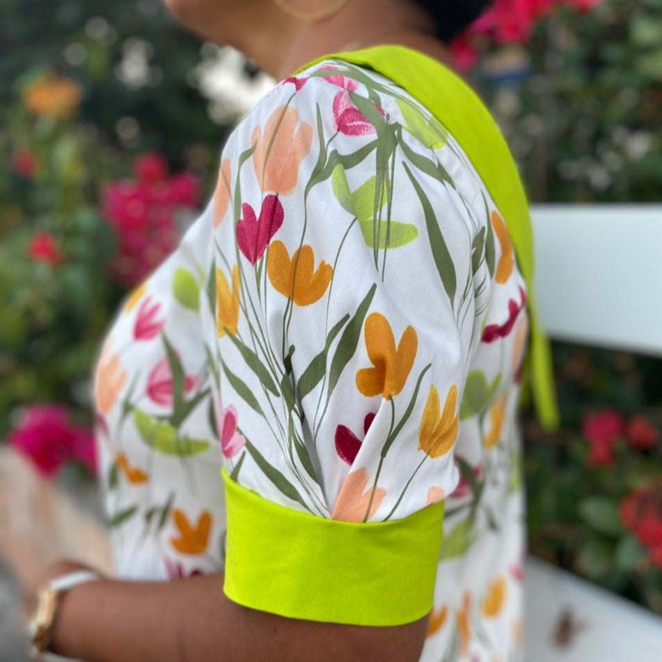 Blouse/robe Cho Femme 34-50 (Patron de couture)