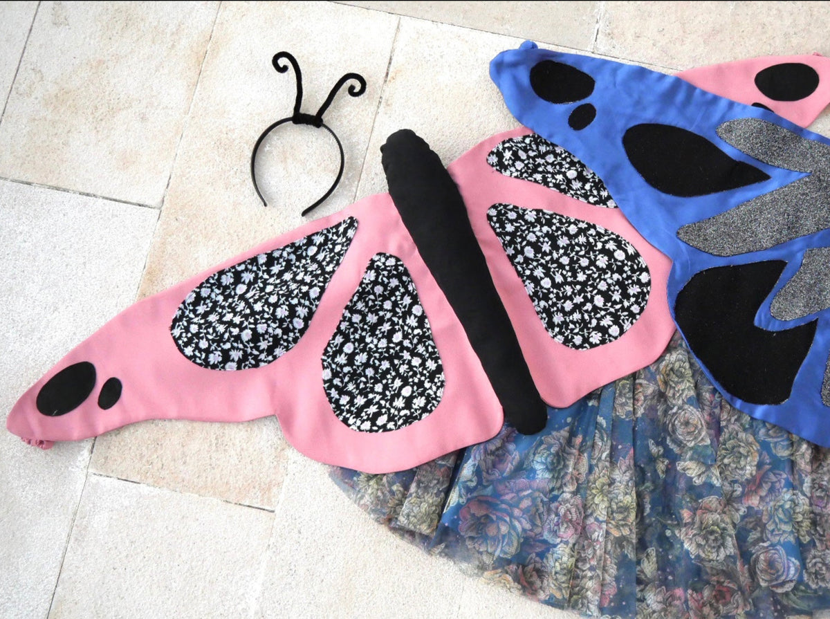 Costume Butterfly Enfant - 3 tailles (Patron de couture ailes de papillon)